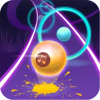 Dancing Neon Ball: Rush Road APK