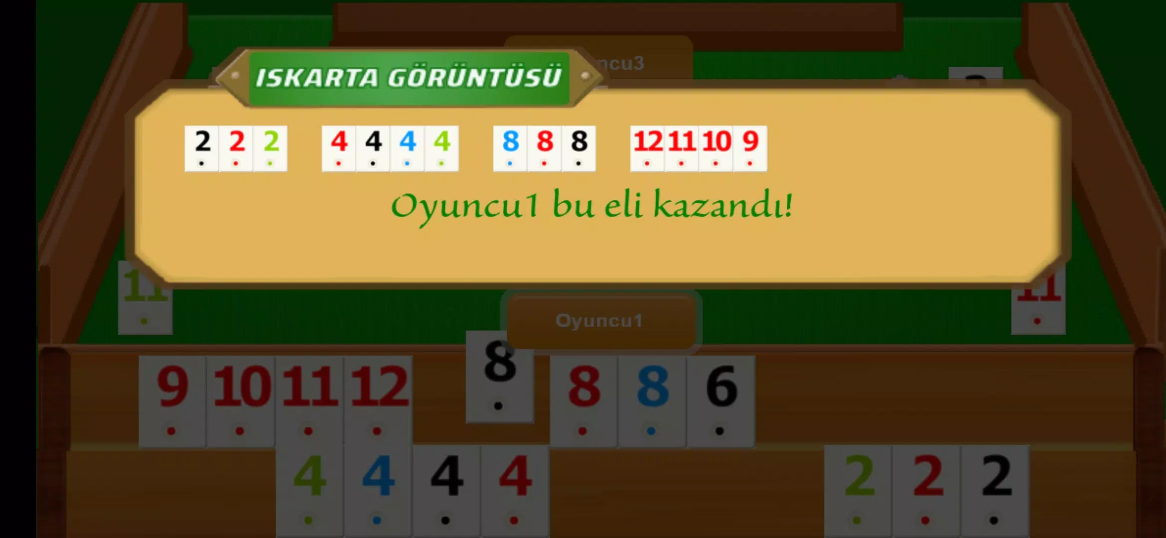 Düz Okey - İnternetsiz