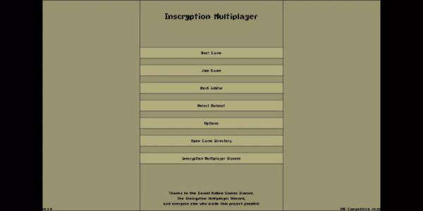 Inscryption Multiplayer [Fangame]