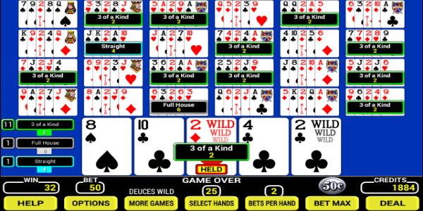 Twenty-Five Play Poker