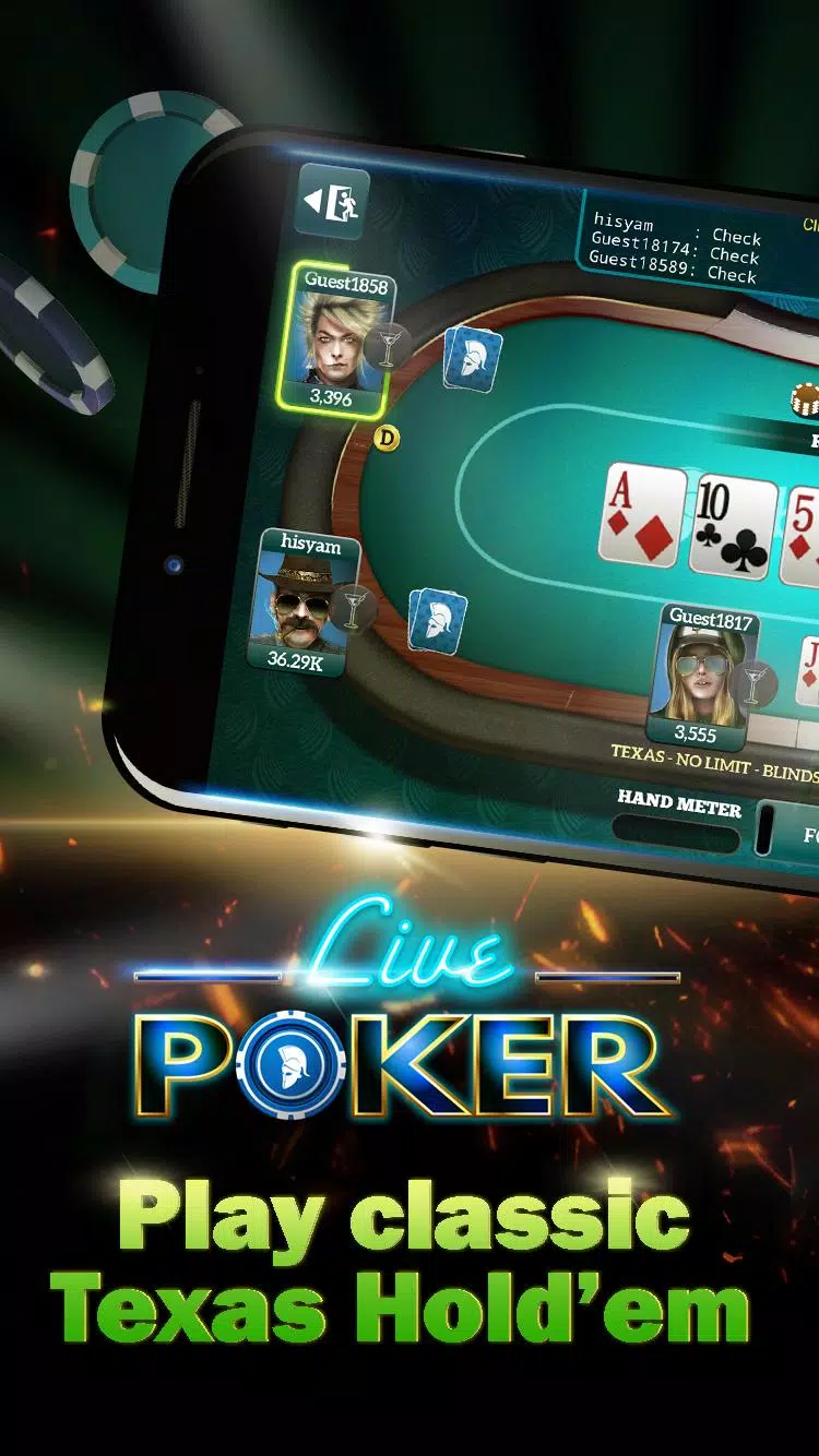 Live Poker Tables–Texas holdem and Omaha