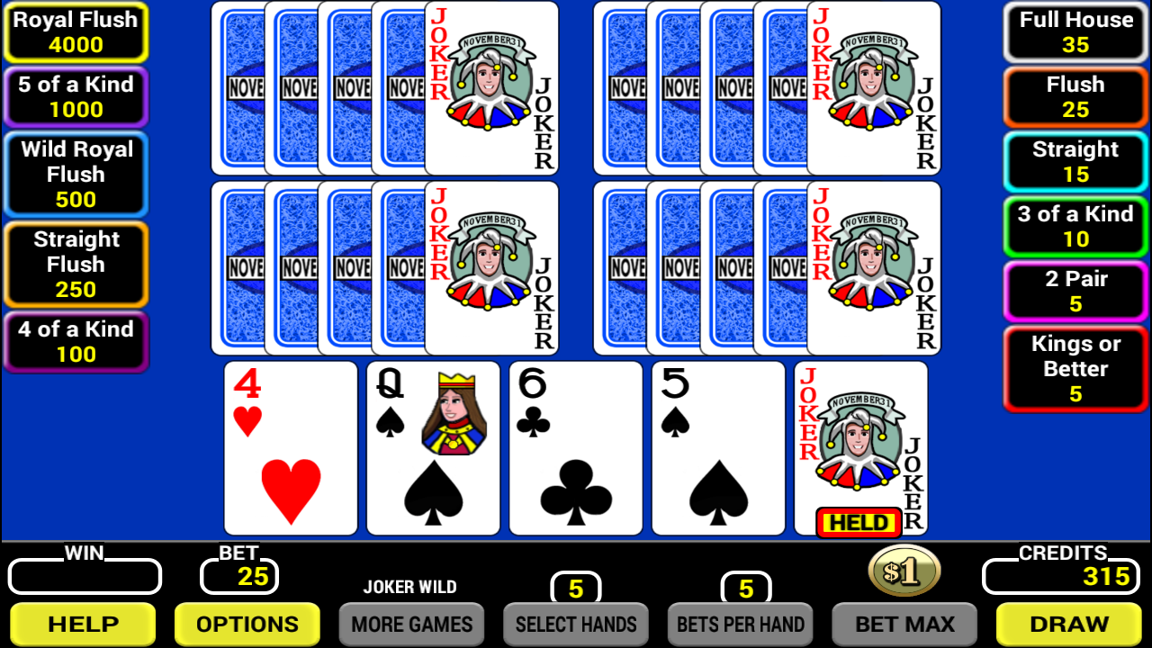 Five Play Poker