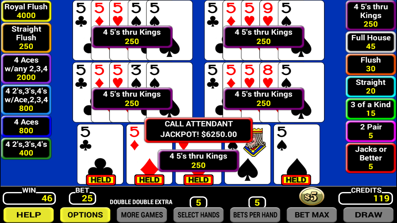 Five Play Poker