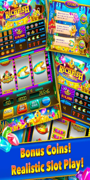 Rich Fish Gold Mine Vegas Slot