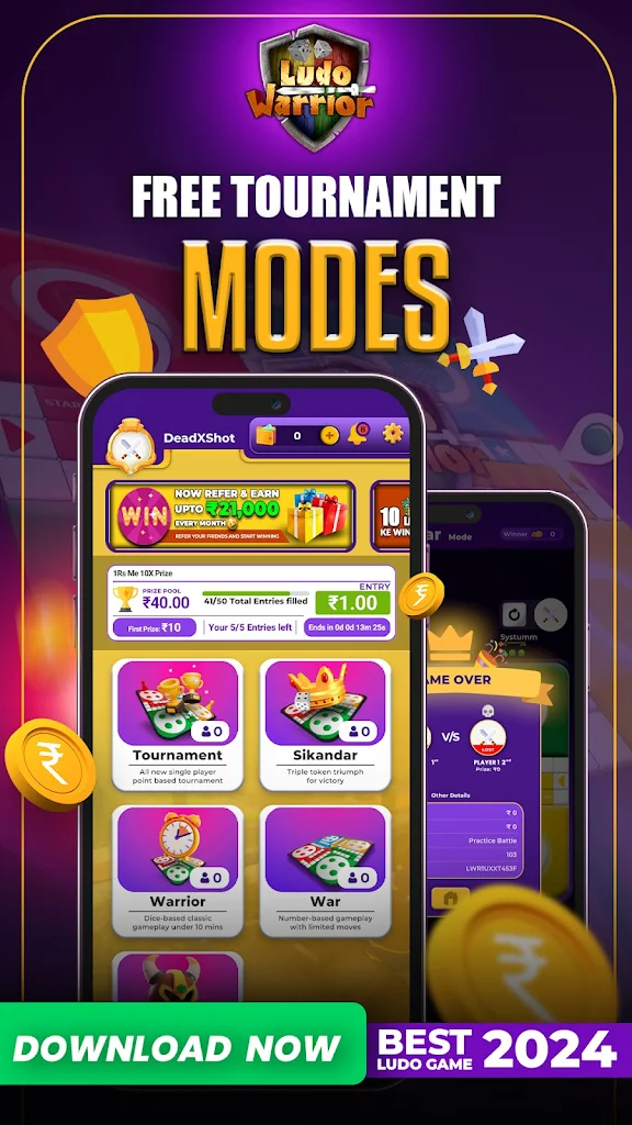Ludo Warrior - 3D Ludo Game