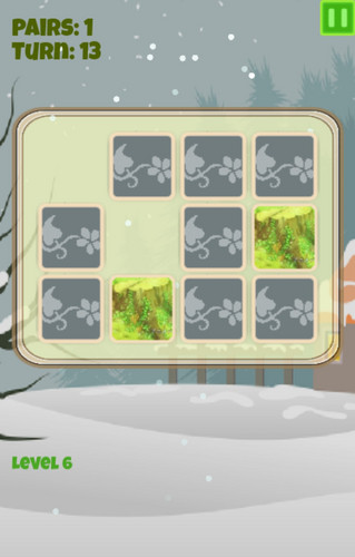 Memory Game PAIRS Brain Chalenge