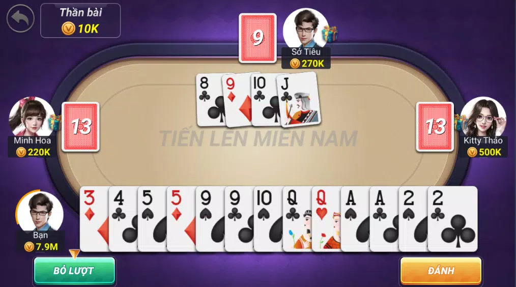 Đánh bài, Nổ hũ, Tiến lên, Sâm