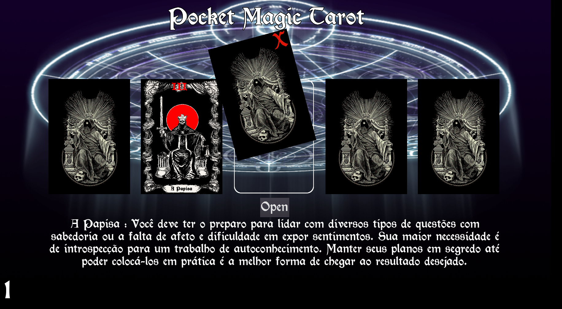 Pocket Magic Tarot