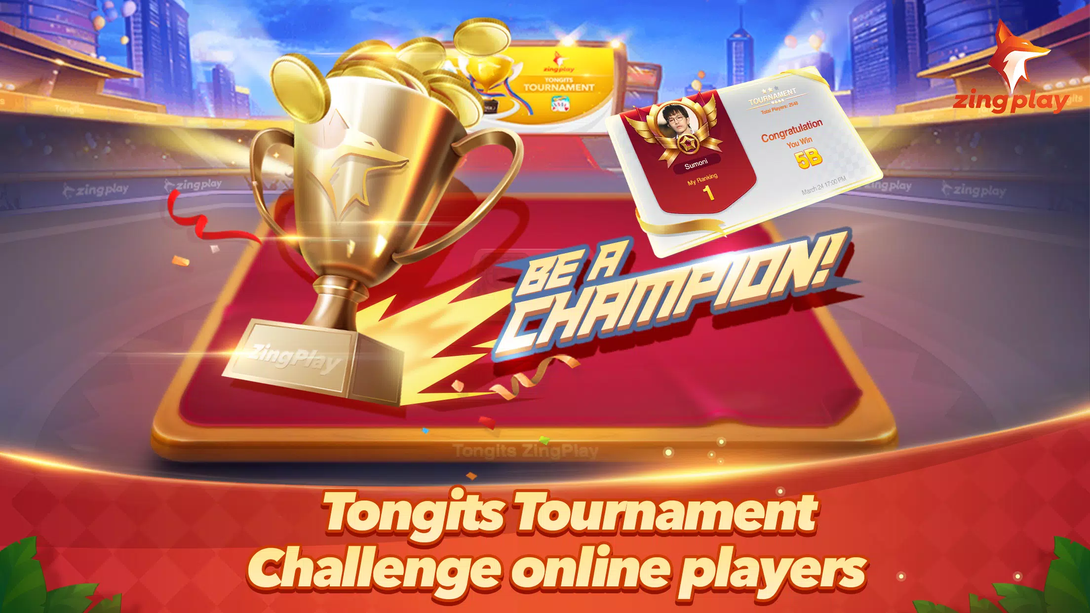 Tongits ZingPlay-Fun Challenge