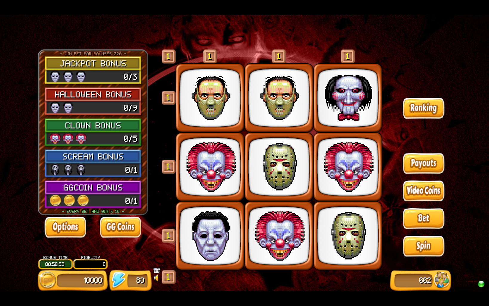 Slot Horror Movie