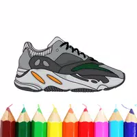 Cool Sneakers Coloring Book APK