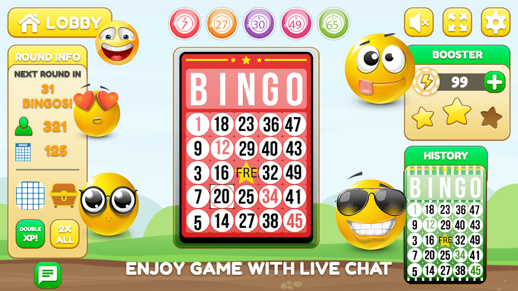 Bingo King-Free Bingo Games-Bingo Party-Bingo