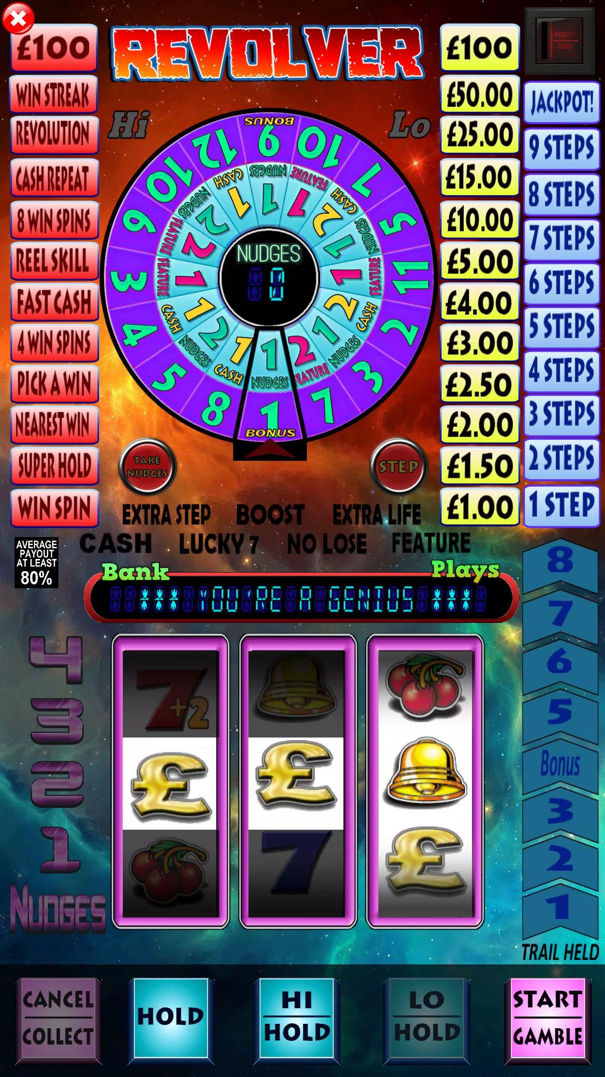 Revolver Pub Fruit Machine