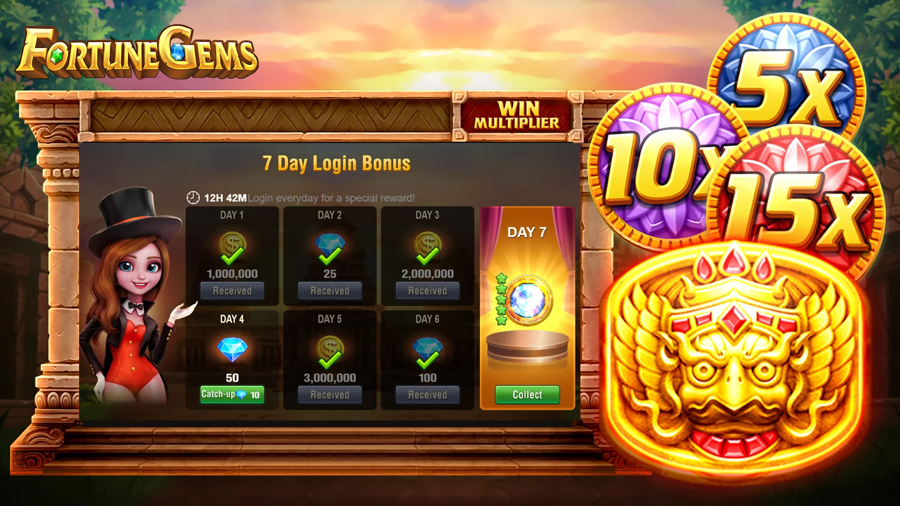 Fortune Gems 2 Slot-TaDa Games