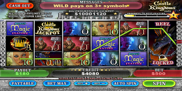 Castle Kingdoms Magic Dragon Legend Slots FREE