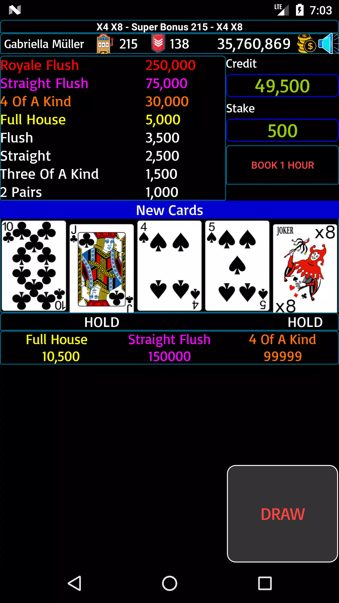 Video Poker Lebanon