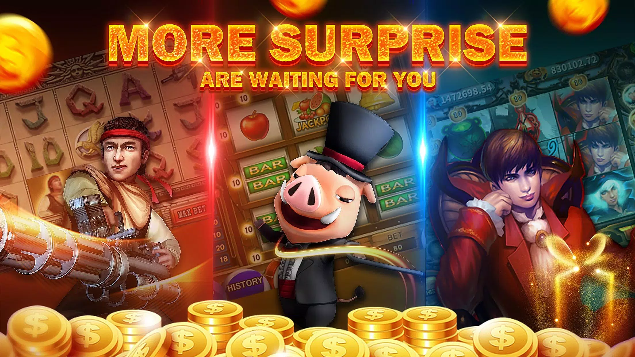 Wonder Casino：Gold Mania Slots