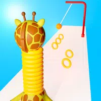 Long Neck Run 3d: Rings Stack icon