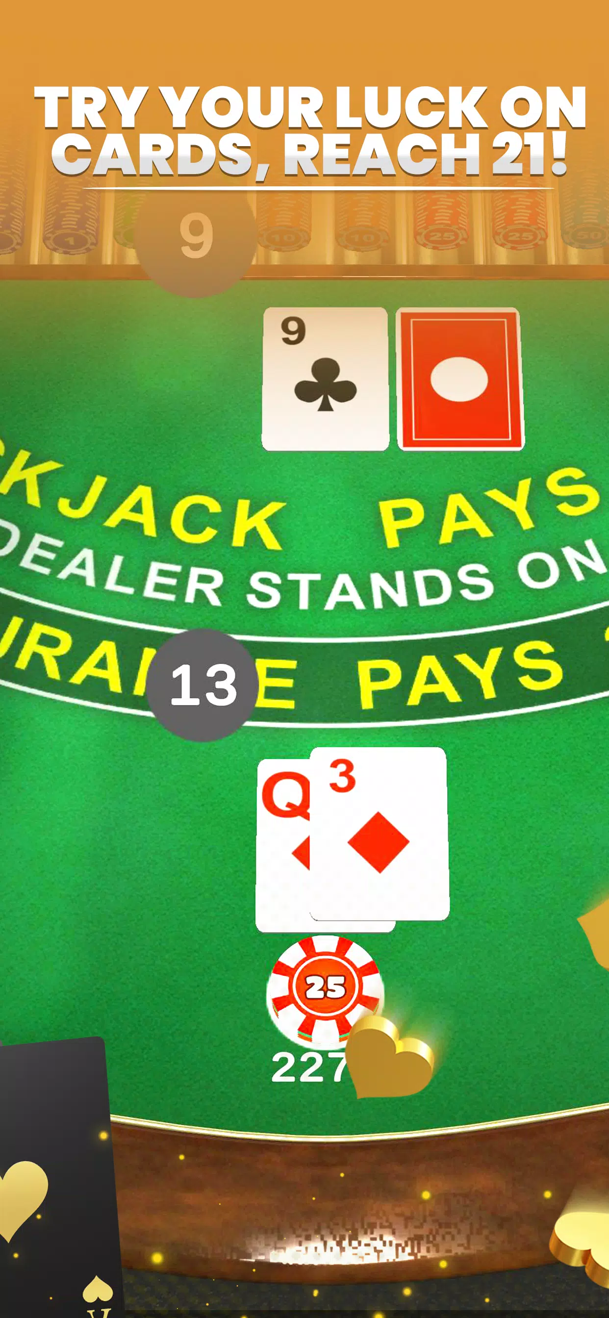 Mega Blackjack - 3D Casino MOD