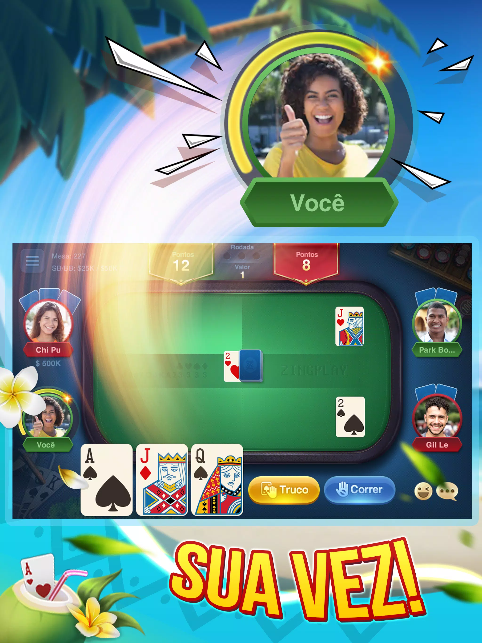 Truco ZingPlay: Jogo de cartas