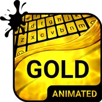 Gold Keyboard & Wallpaper APK