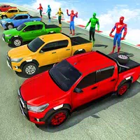 Superhero Car Stunt Ramp Car APK