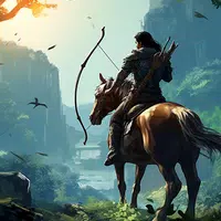 Jungle Sniper Archer on Horse icon