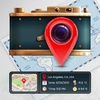 GPStamp: GPS Map Stamp Camera icon