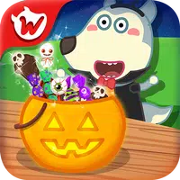 Wolfoo School Halloween Night icon