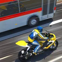 Bike VS Bus Racing Games icon