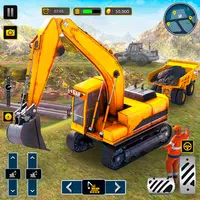 Bulldozer Excavator: JCB Games icon