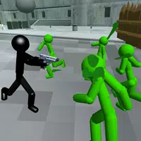 Stickman Zombie Shooting 3D icon