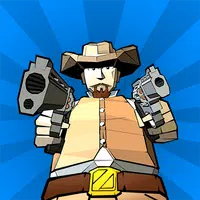 Zombie killer Deadland cowboy icon