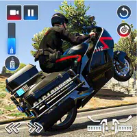 Police Bike Game Street Chaser icon