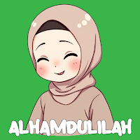 Muslimah Hijab Stikers for WA icon