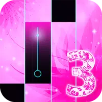 Pink Piano Tiles 3 icon