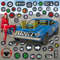 Demolition Derby Car Games 3D icon