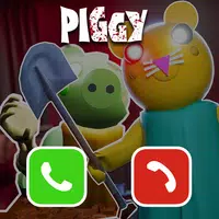 Calling Horror Scary Piggy icon