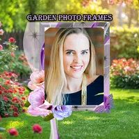 Garden Photo Frames & Editor icon