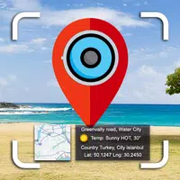 GPS Camera Location Map icon