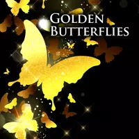 Golden Butterflies Wallpaper icon