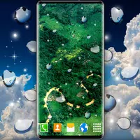 Falling Rain Live Wallpaper APK