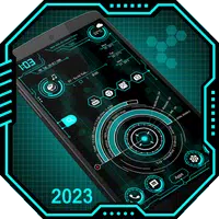 Hi-tech launcher 2023 icon