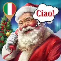 chiamata babbo natale italiano icon