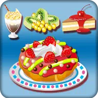 game girls decorating cake APK