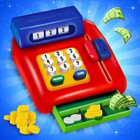Kids Grocery Market Cashier icon