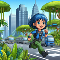 Speedy Girl Dash Game icon