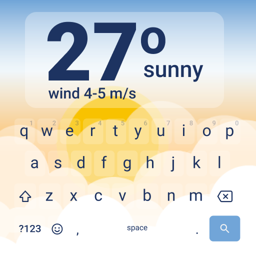 Weather Keyboard icon