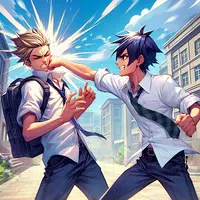 High School Fighting Game icon