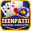 Teenpatti Training Simulator icon